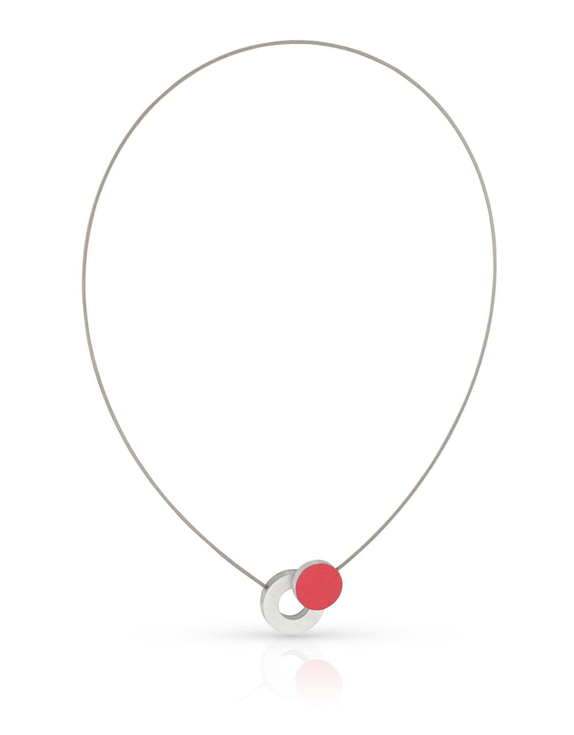 Halskette Rund in einem Ring C12